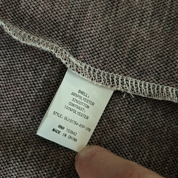 Melloday Plaid Lightweight Knit Mid Length Blazer Jacket Size XXL? - Picture 7 of 8